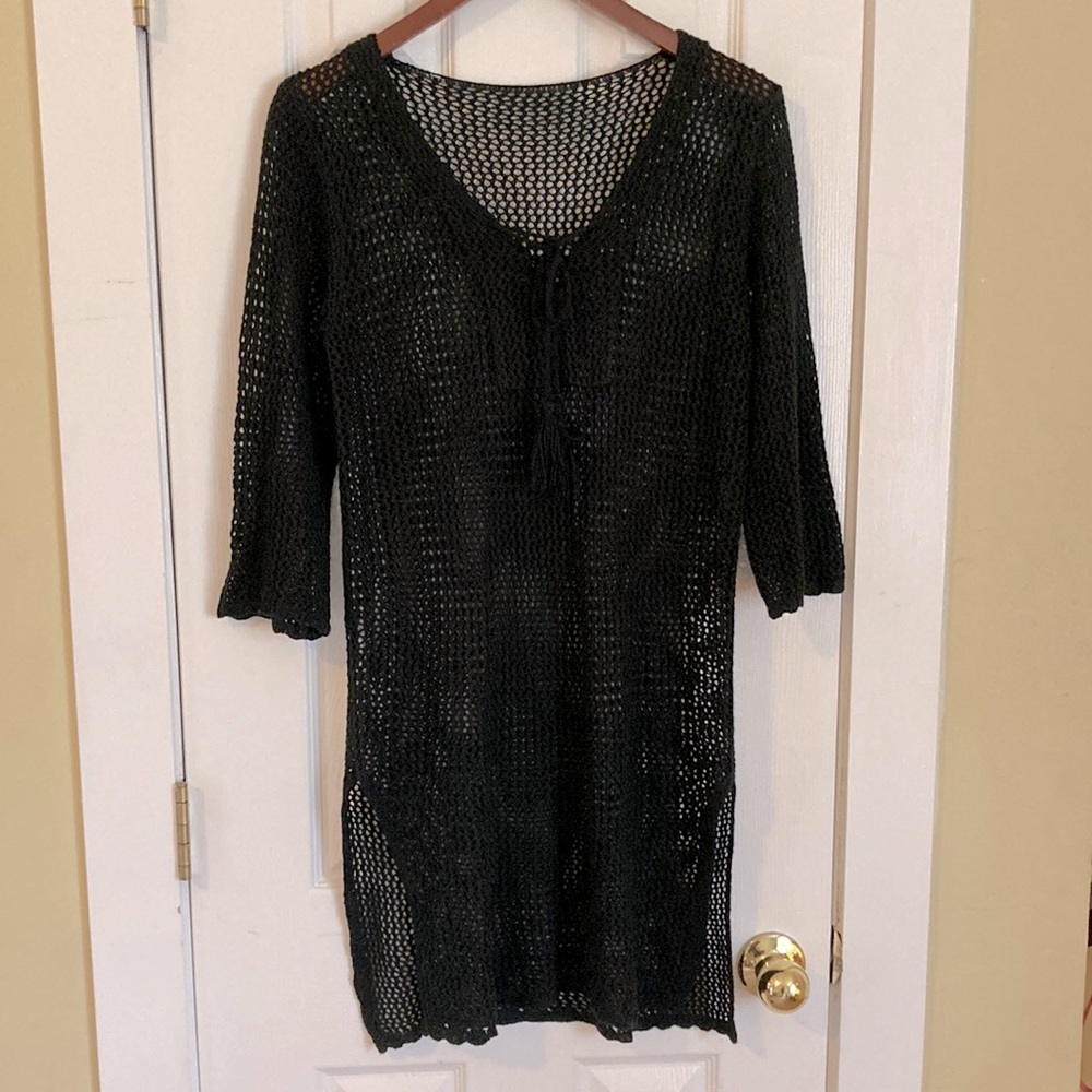 Crochet beach swim cover